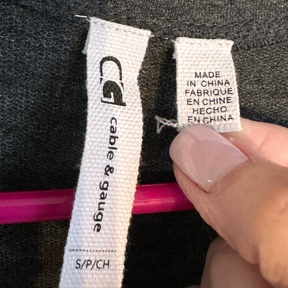 Cable & Gauge Gray Tiered Dress Vampire Romance GothProm Whimsigoth Size Small - Picture 3 of 9